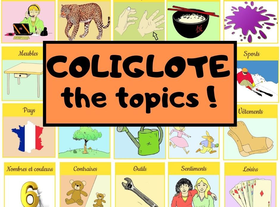 Coliglote: the application themes revealed!